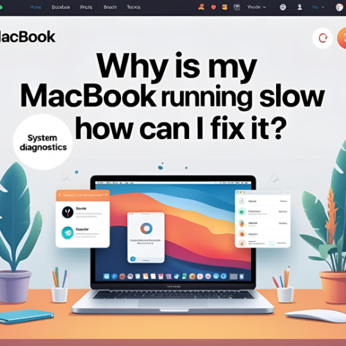 Why is my MacBook running slow and how can I fix it?